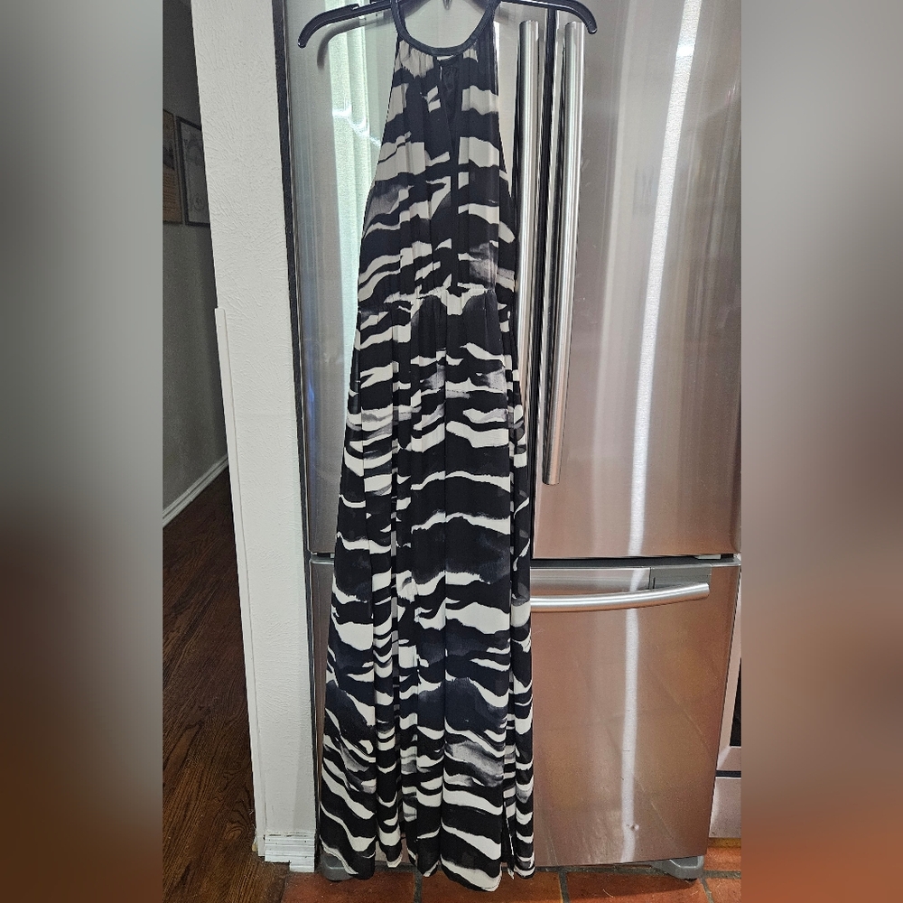 H&M High Neck Maxi Sundress